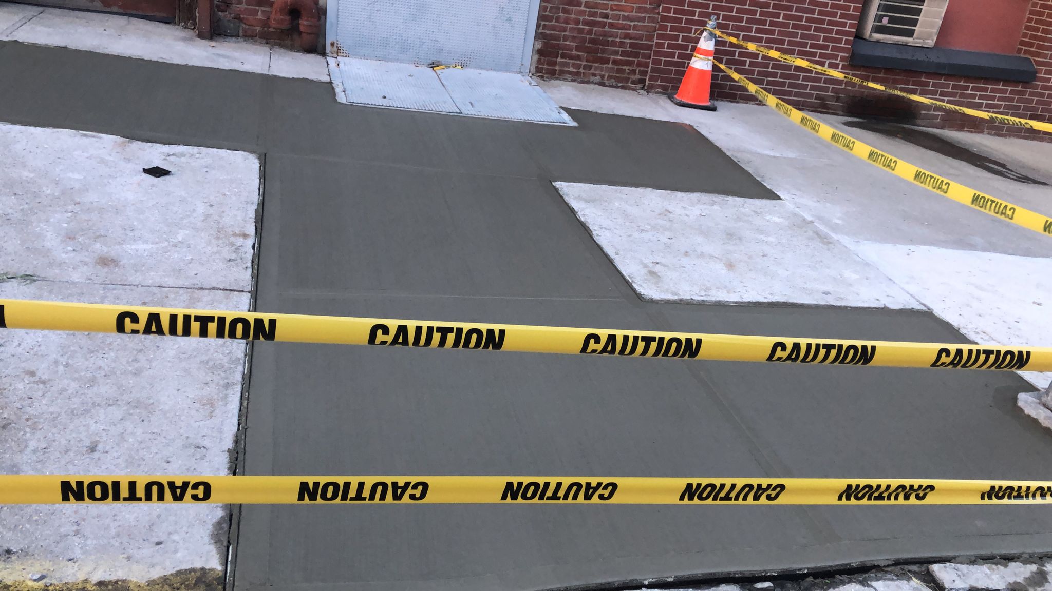 Eden sidewalk repair