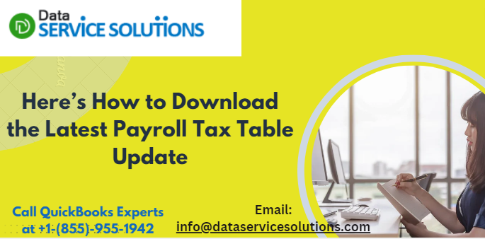Here’s How to Download the Latest Payroll Tax Table Update