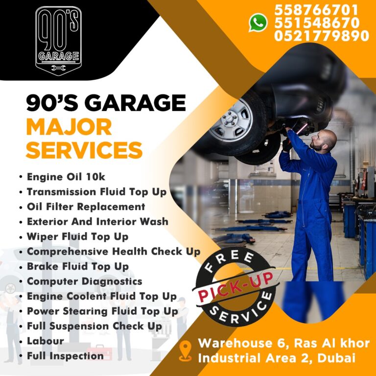 90s Auto Garage Major Services