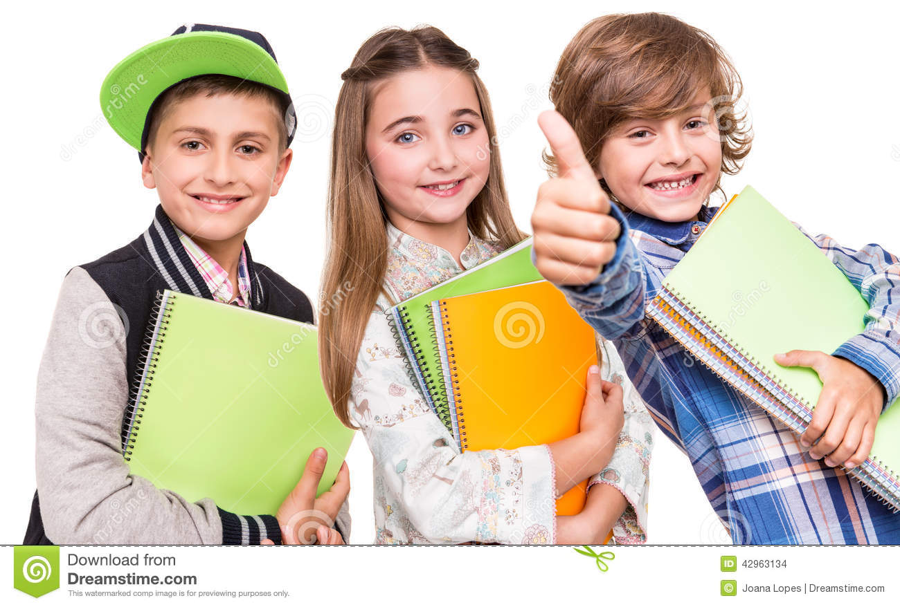 group-little-students-over-white-background-42963134