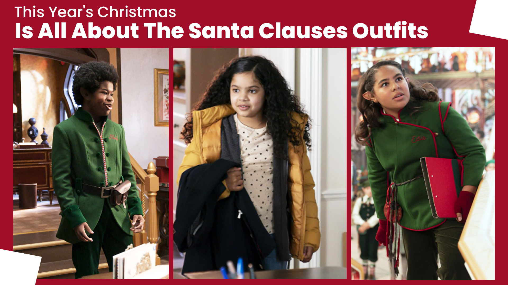 This Year's Christmas Is All About The Santa Clauses Outfits