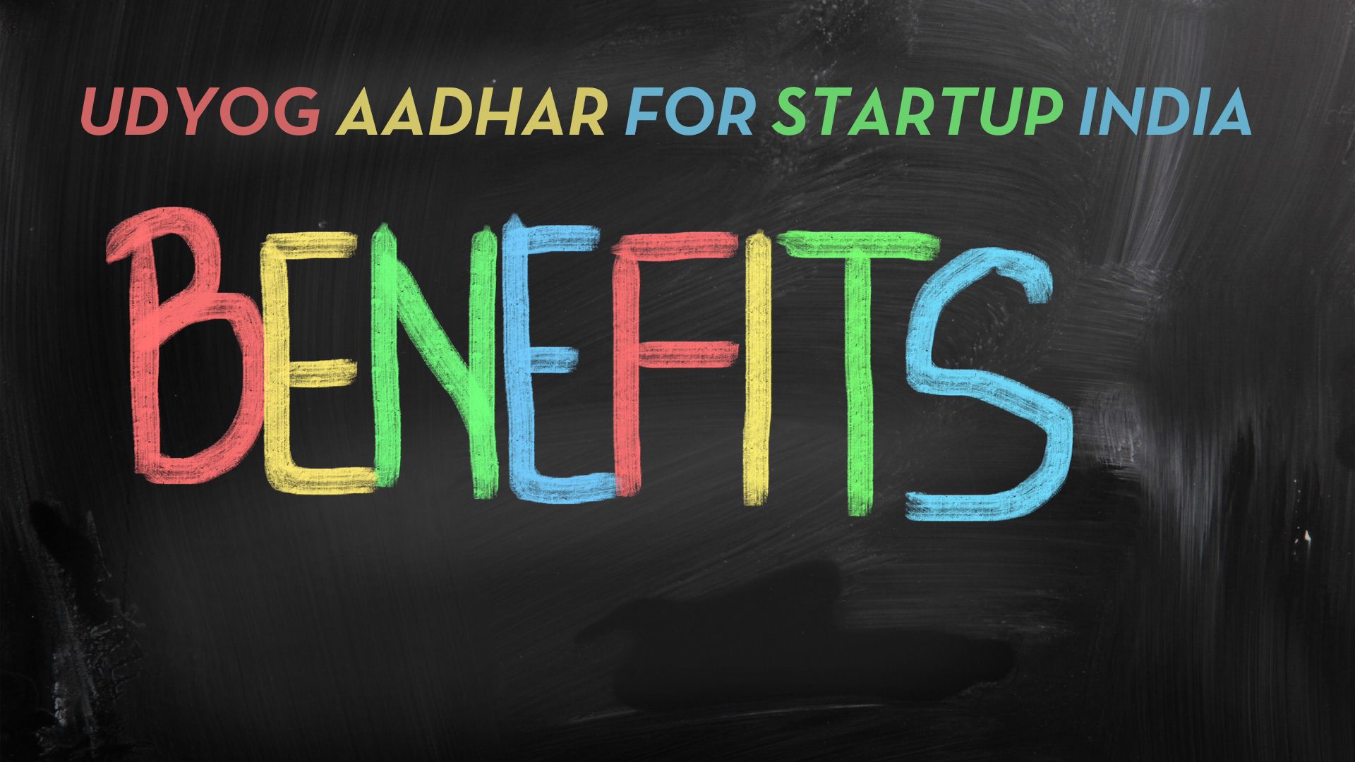 Udyog Aadhar for Startup India