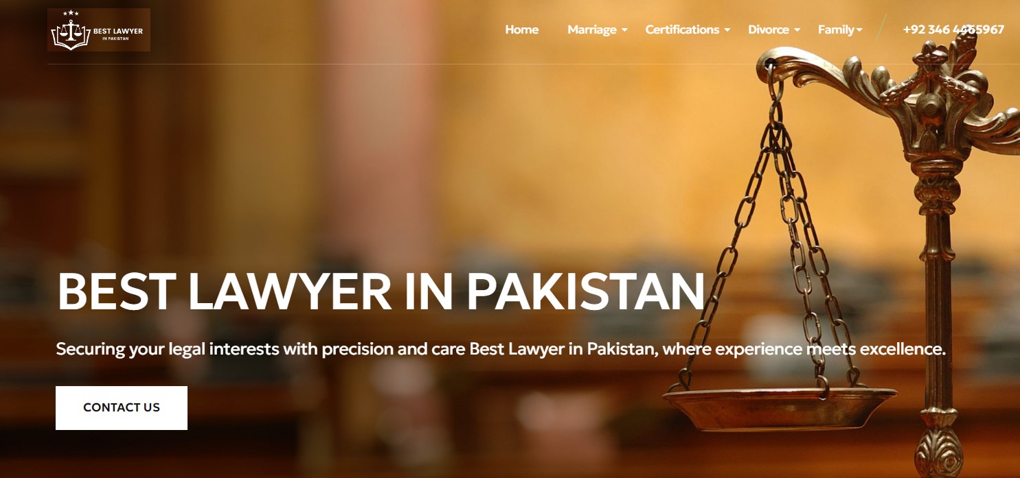Best Lawyer in Pakistan